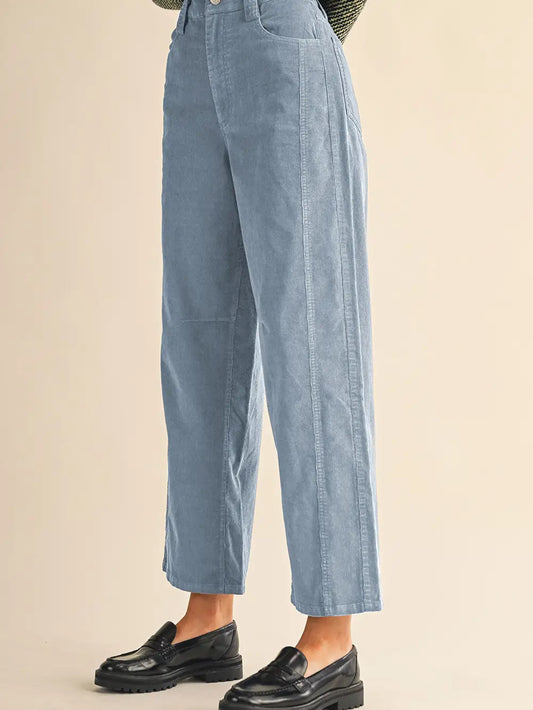 Corduroy Wide Leg Pant