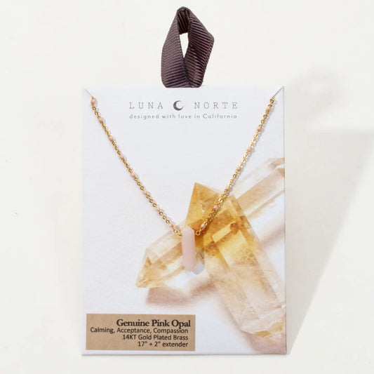Opal Beam Necklace