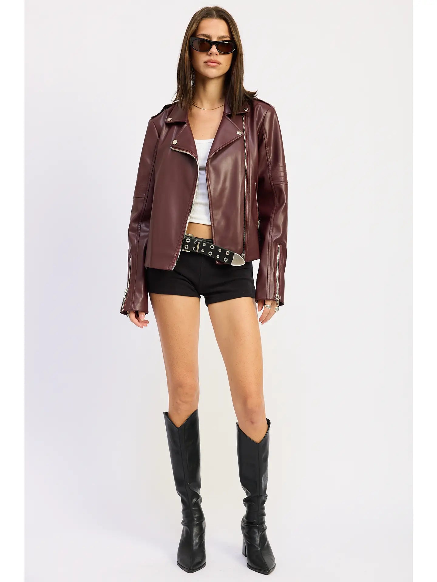 Leather Biker Jacket