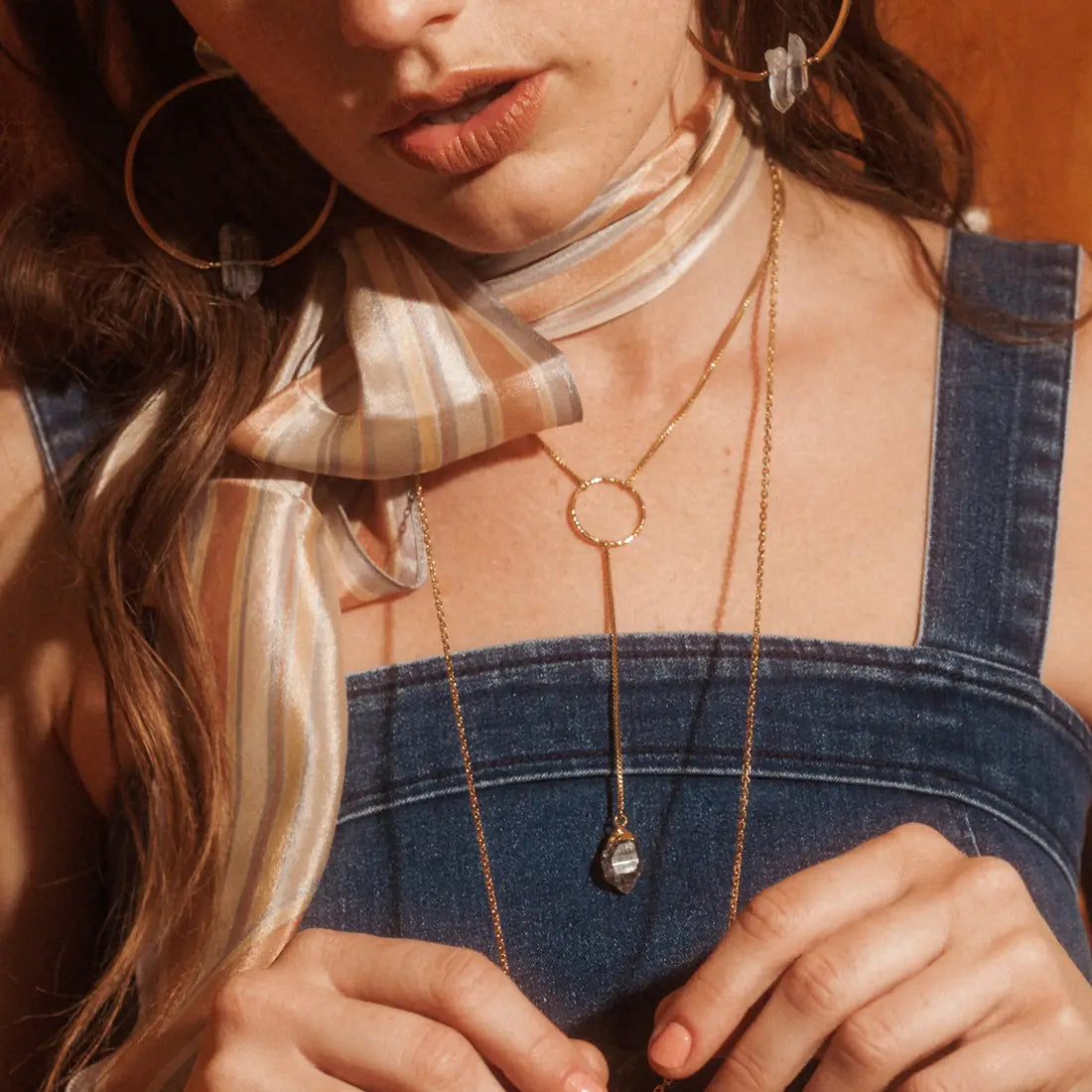 Always On the Run Y Necklace