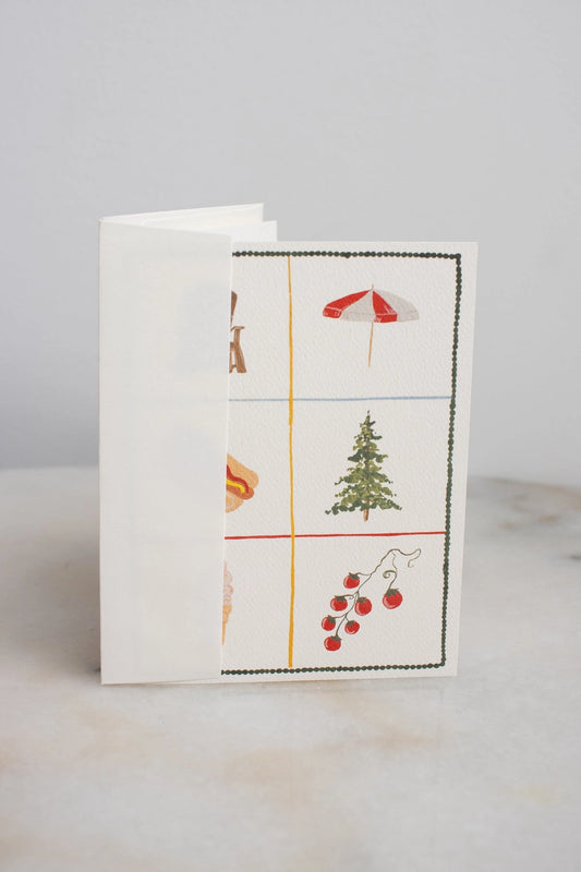 Upstate Summer Icons Card