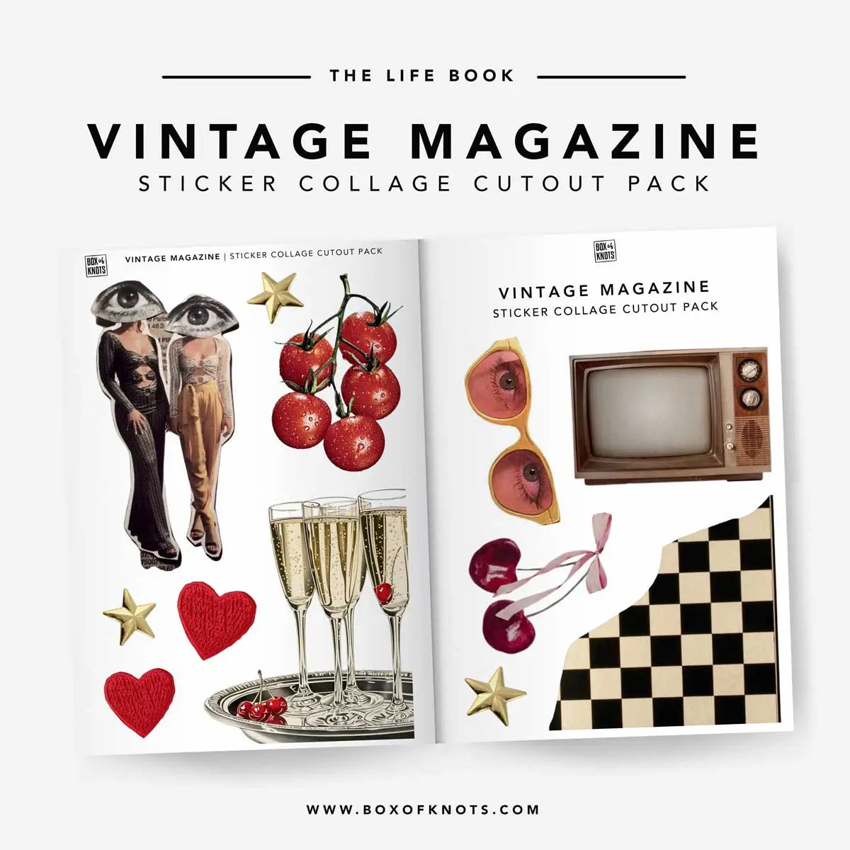 The Vintage Magazine Collection Journal Kit