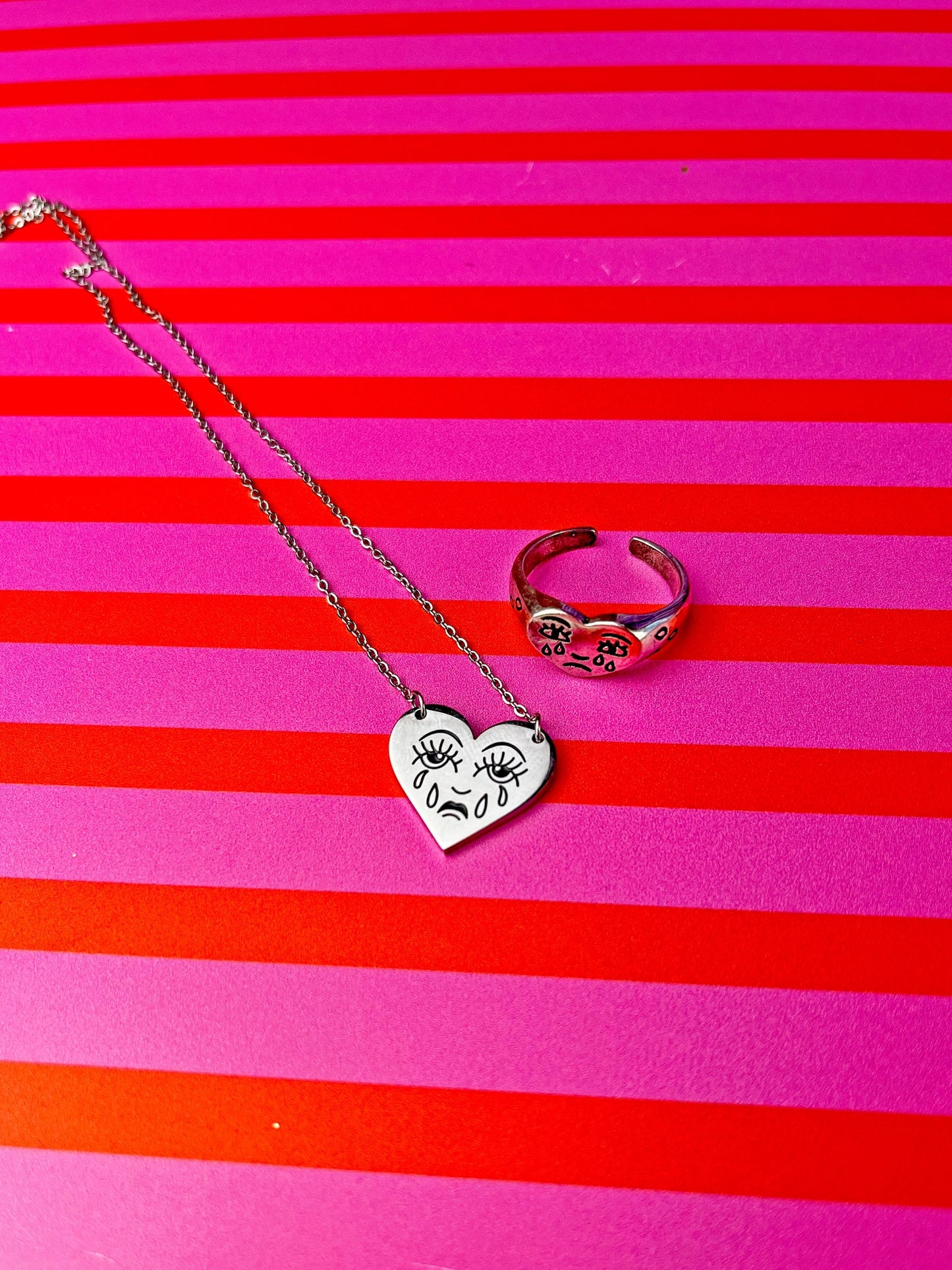 Crying Heart Ring