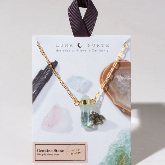 Tranquil Sky Crystal Pendant