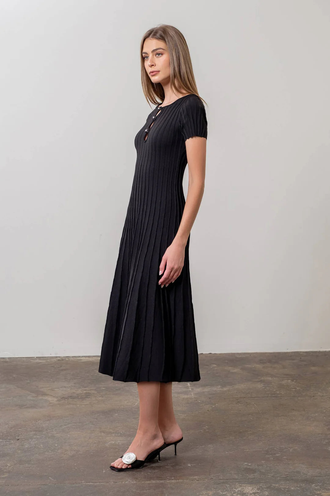 Bow Knit Midi