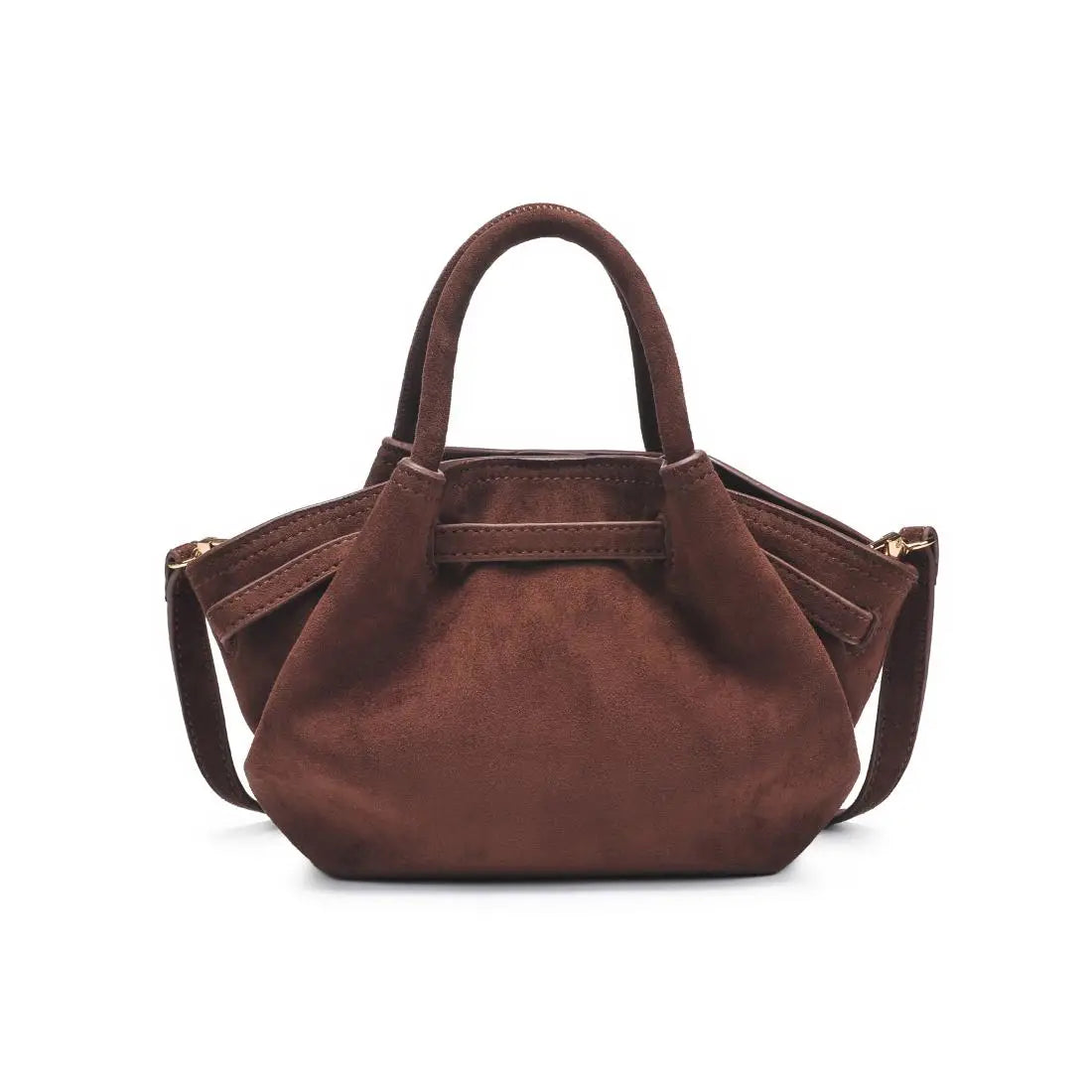 Selena Mini Crossbody in Chocolate