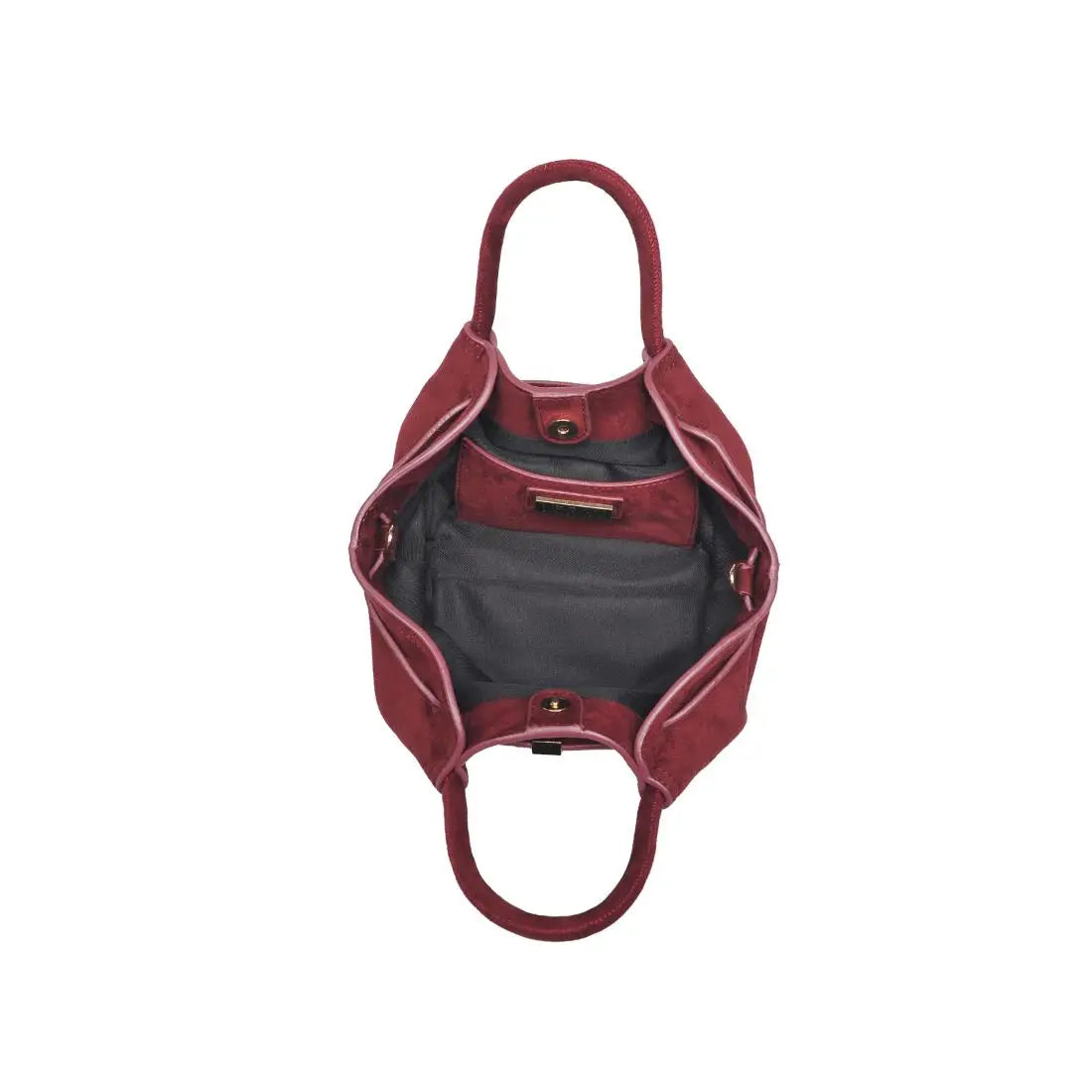 Selena Mini Crossbody in Wine