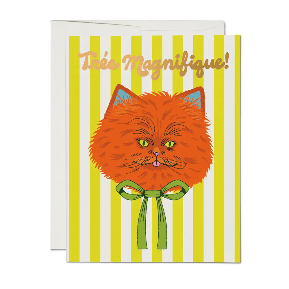 Trés Magnifique Greeting Card