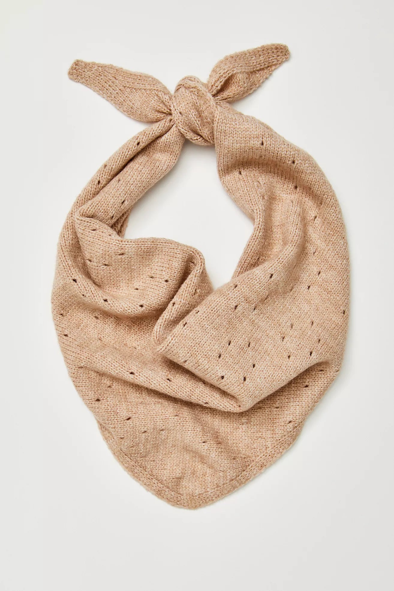 Essential Triangle Scarf in Taupe
