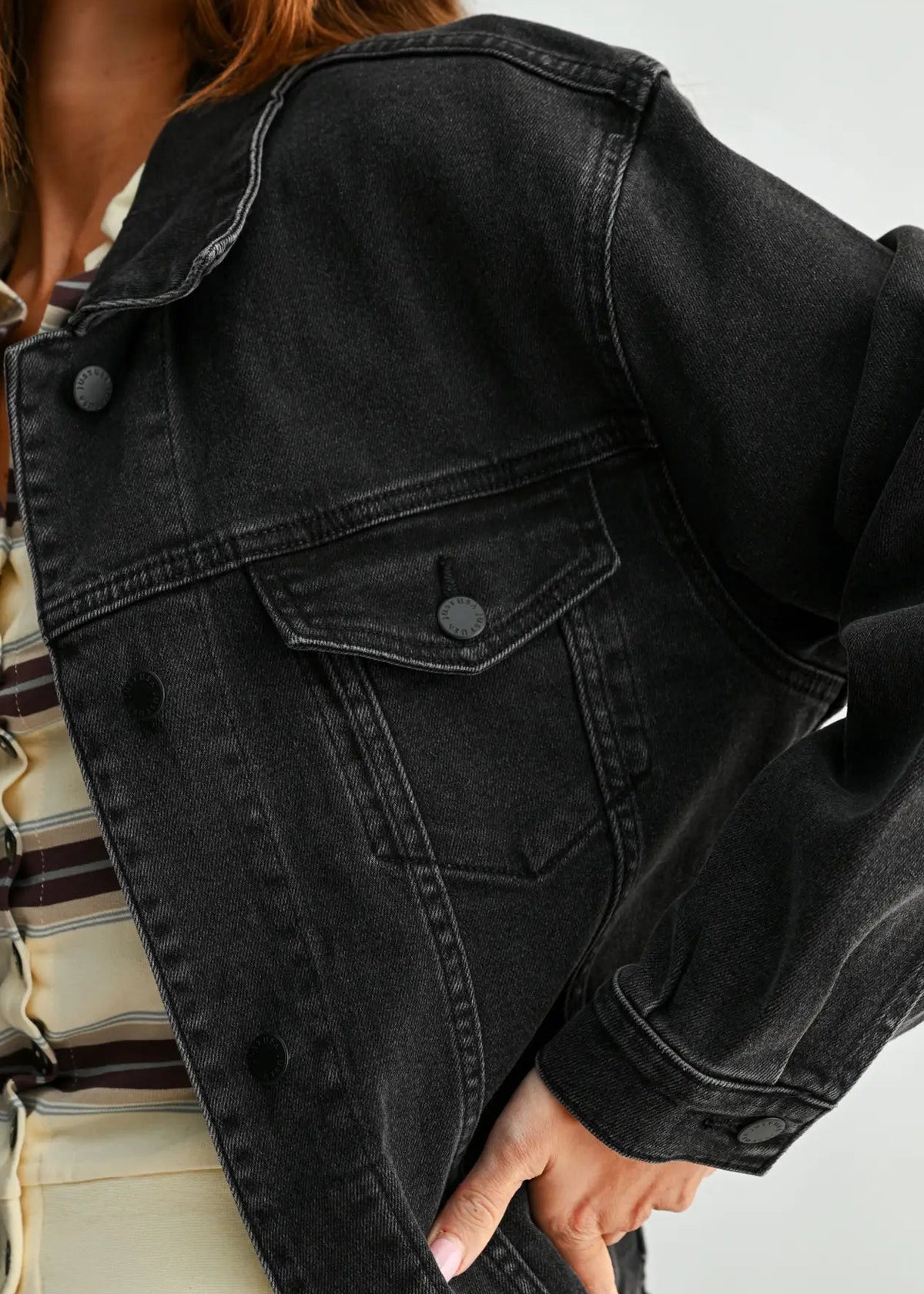 Oversized Boyfriend Denim Jacket