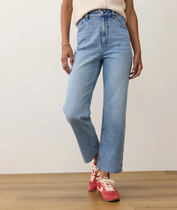 Charlie Denim Straight Pant