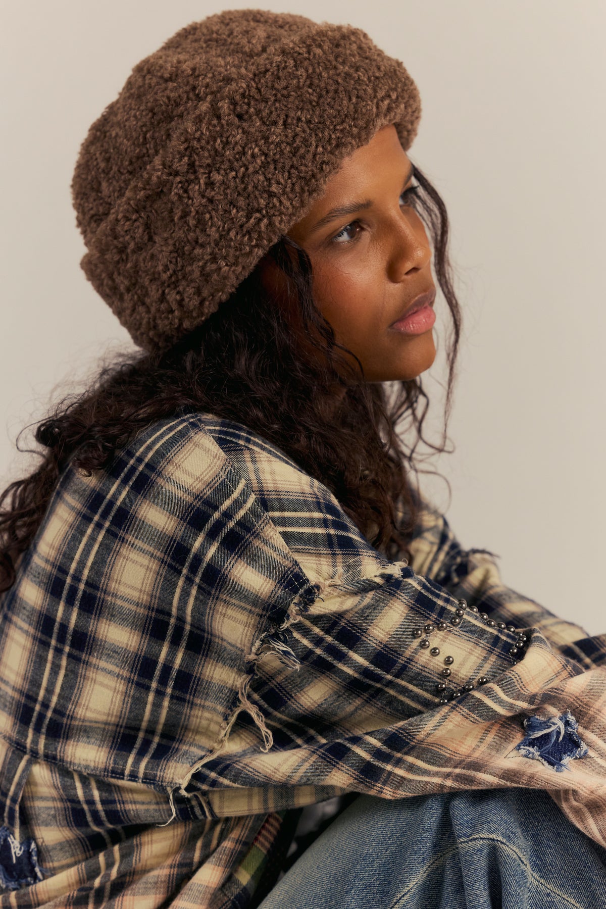 Oh So Cozy Fisherman Hat - Chocolate