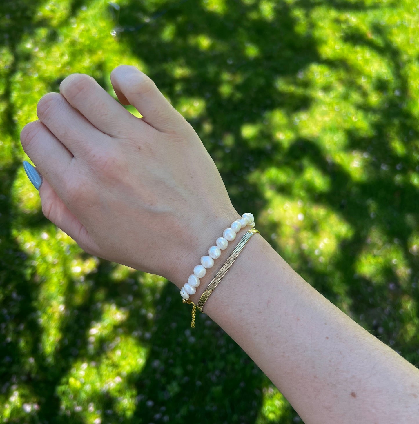 Freshwater Round Pearl Bracelet