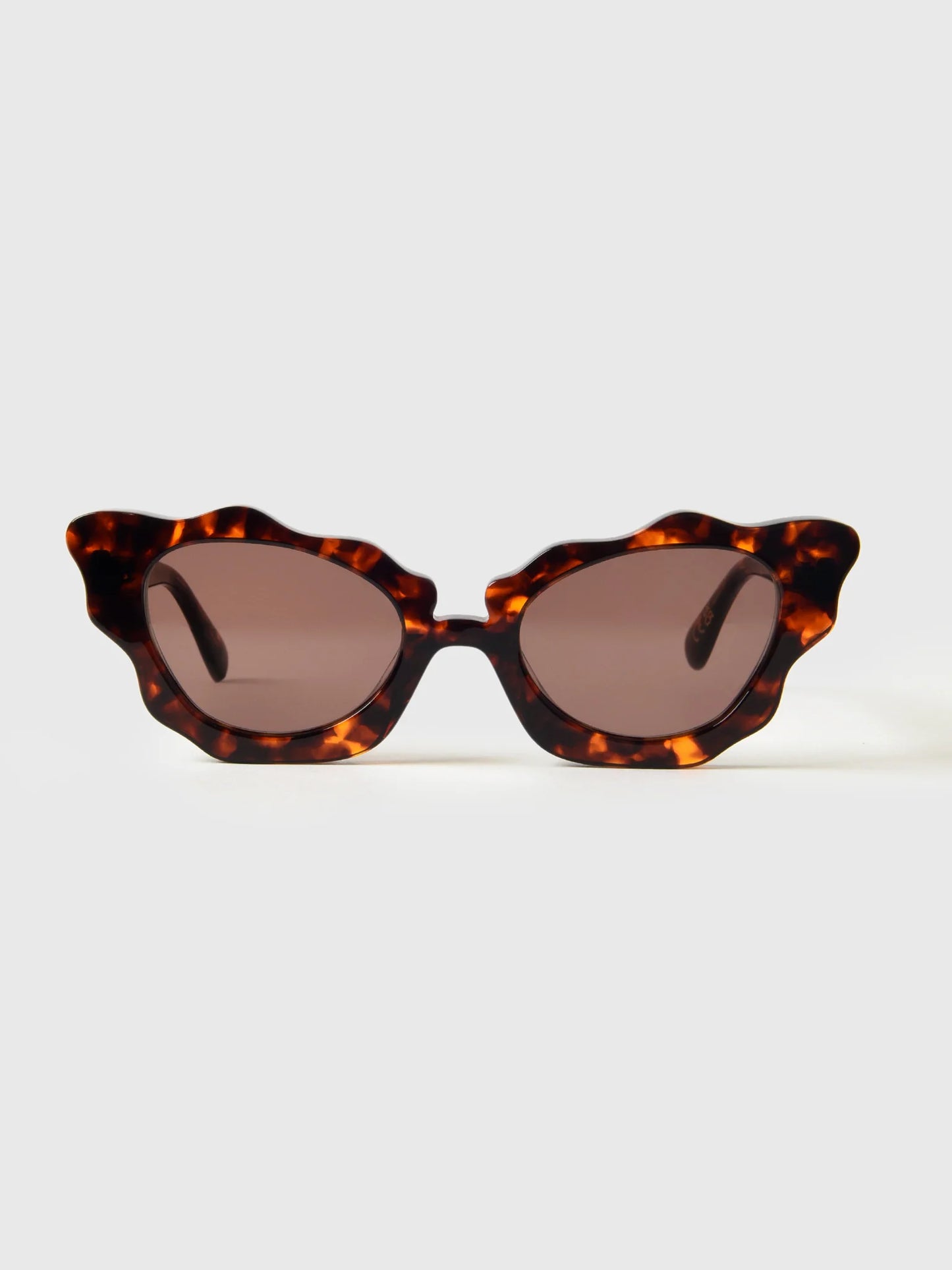 Tortoise Beverly Hills Cat-Eye Sunglasses