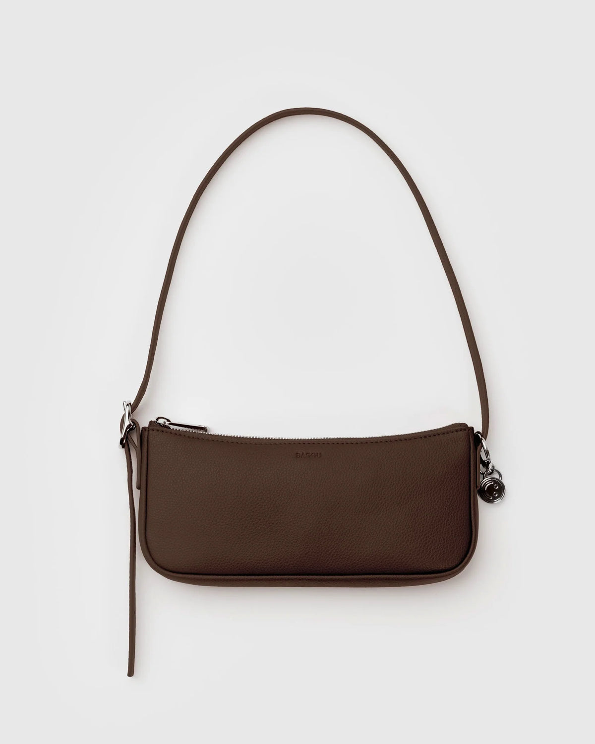 Recycled Leather Pochette - Brown