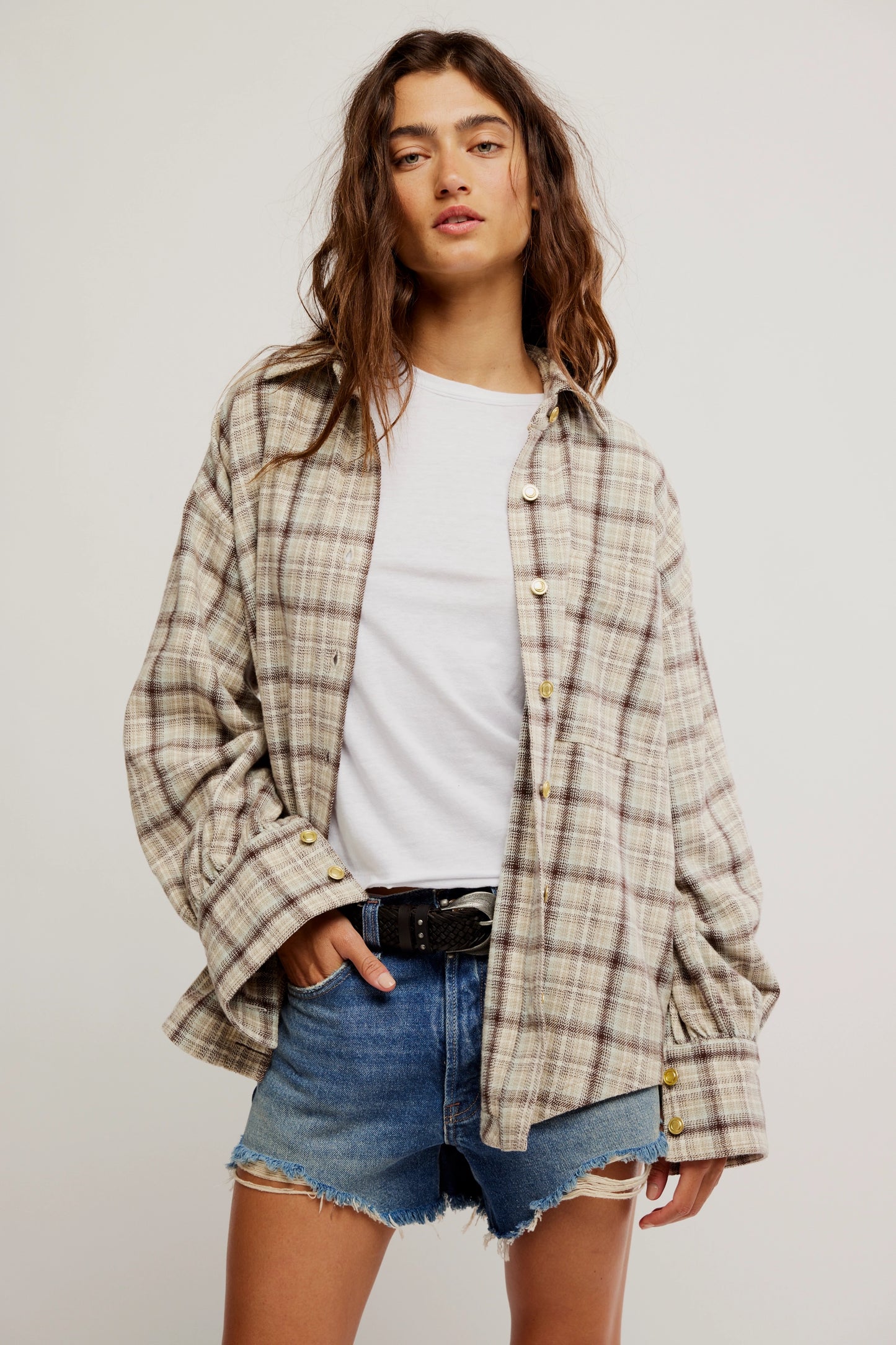 Ashley Plaid Shirt