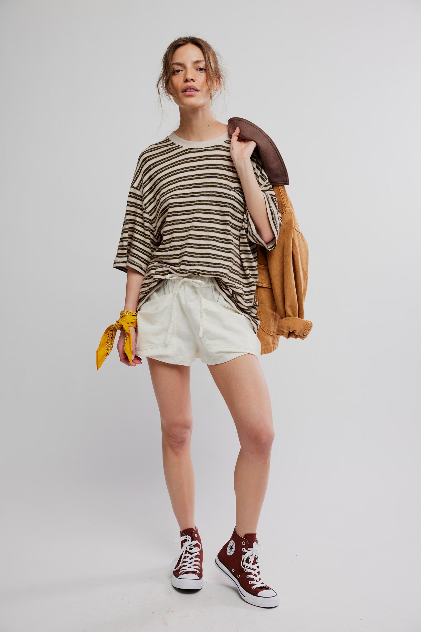 All Love Stripe Pocket Tee