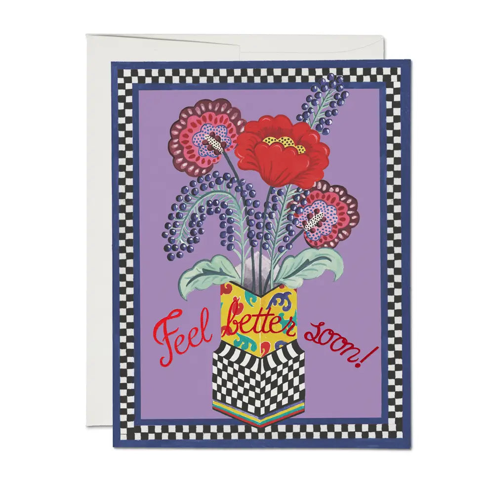 Feel Better Bouquet Greeting Card