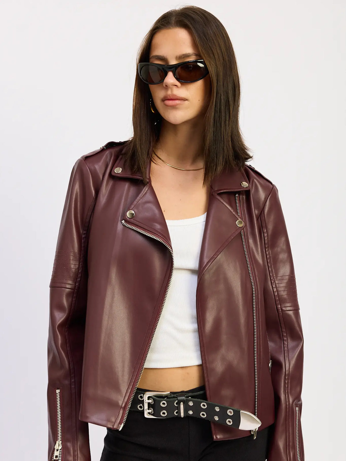 Leather Biker Jacket