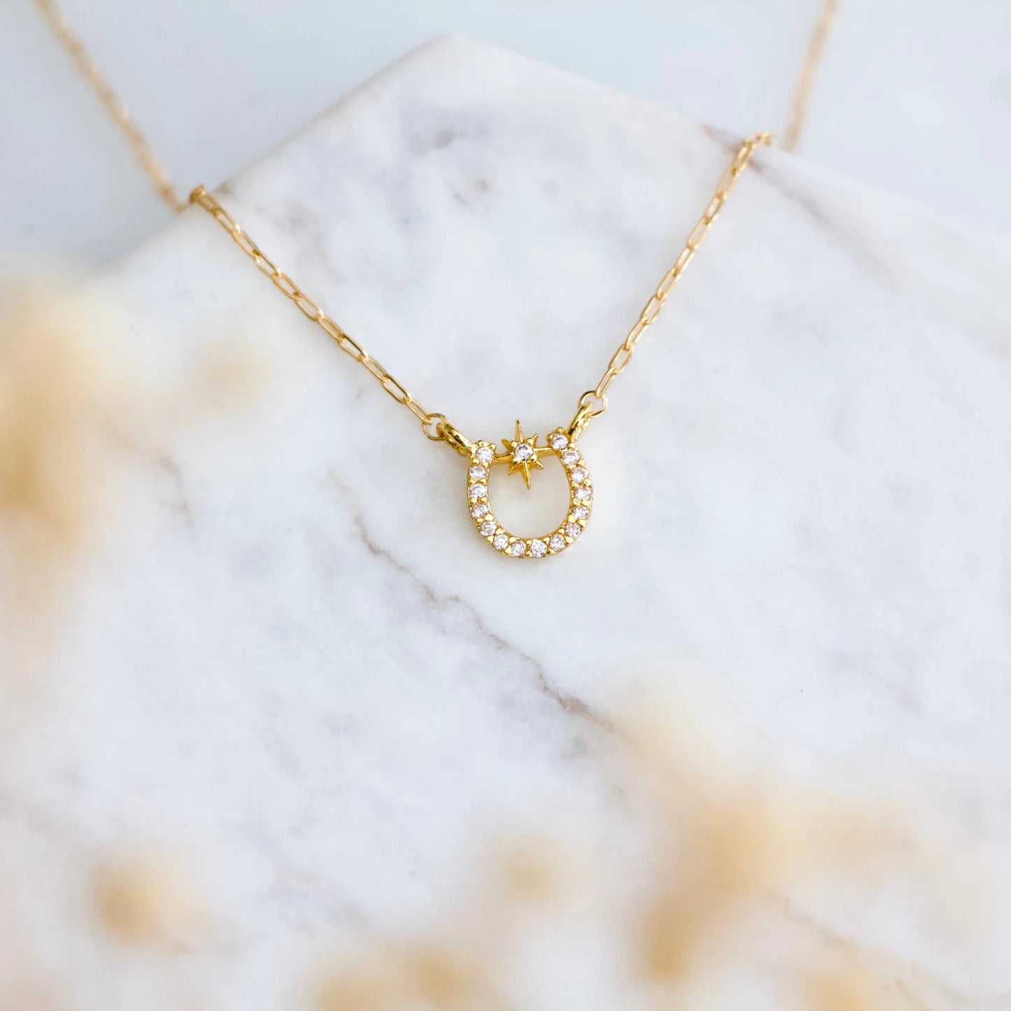 Lucky Horseshoe Necklace