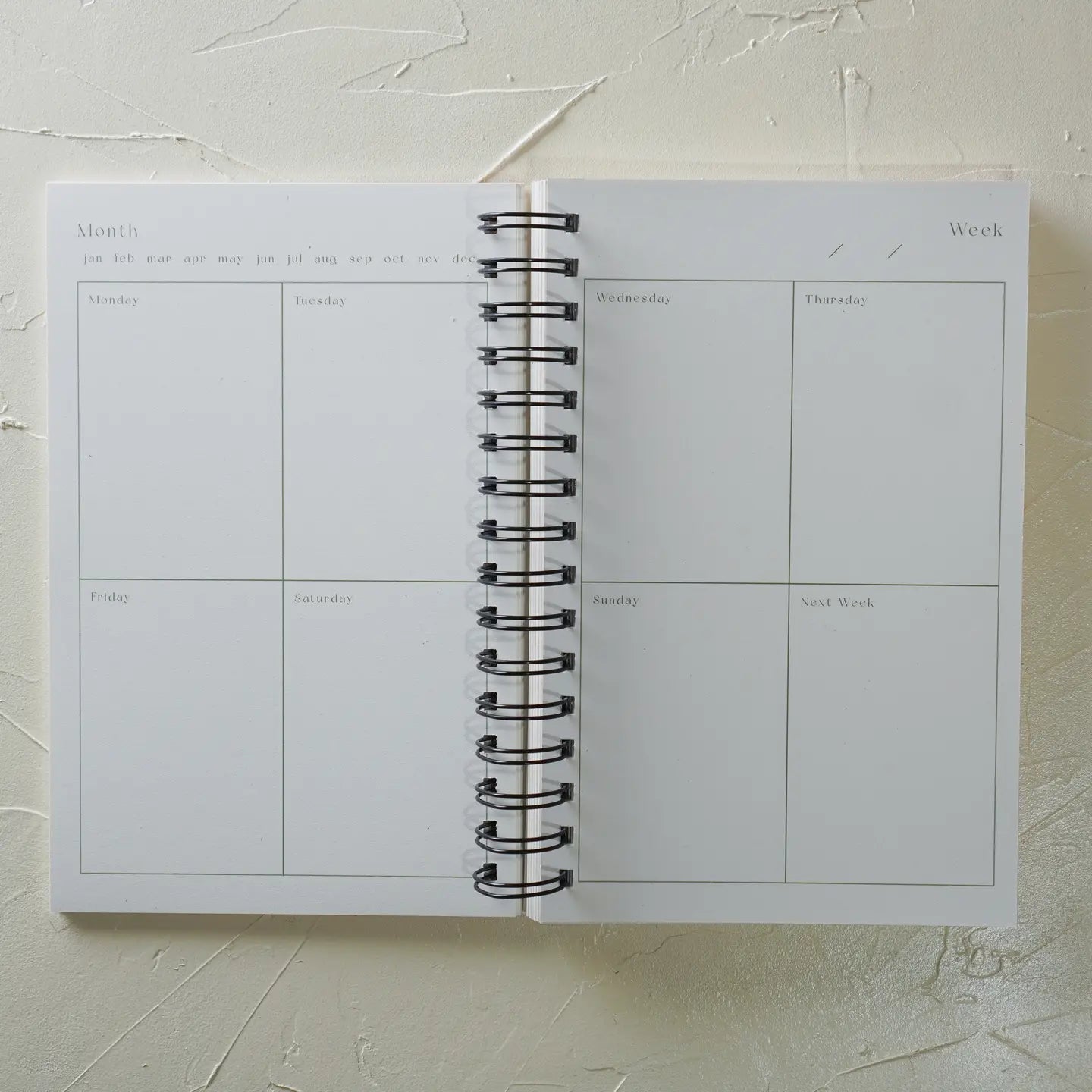 Weekly Agenda