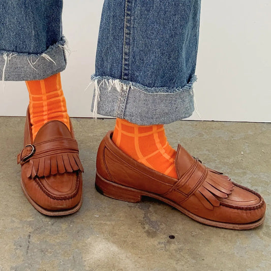 Darby Crew Socks - Tangerine