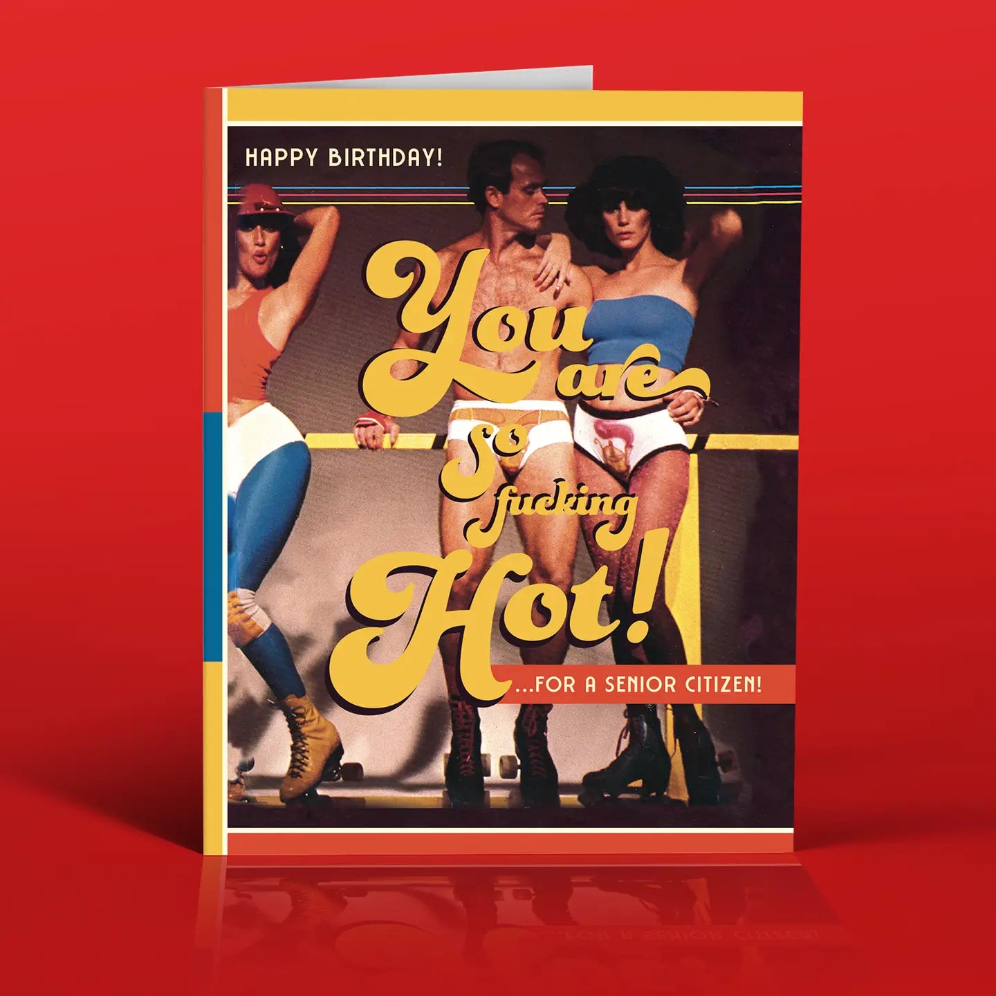 Hot Senior Greeting Card