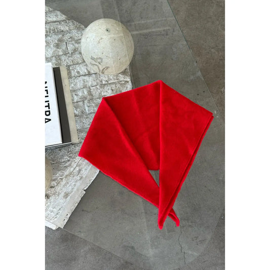 Cashmere Bandana in Red