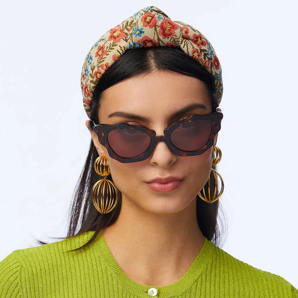 Tortoise Beverly Hills Cat-Eye Sunglasses