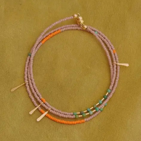 Wrap Bracelet in Lilac