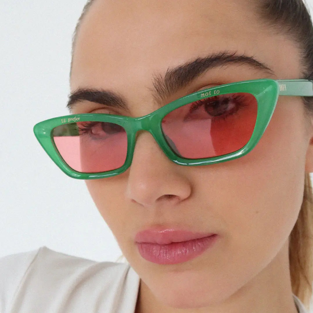 Blasé/Lime Sunglasses