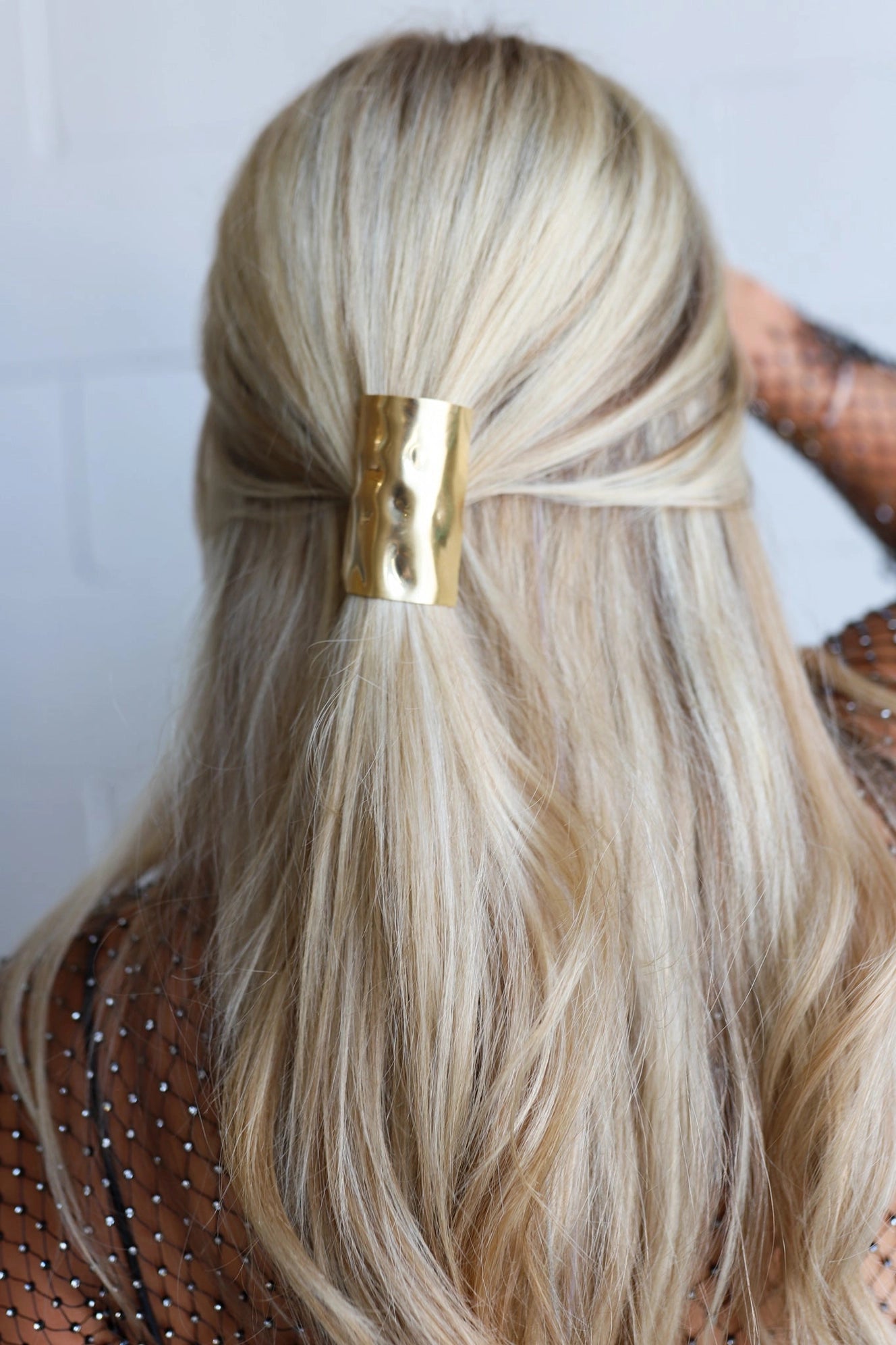 Oversized Ponytail Cuff (Gold + Silver)