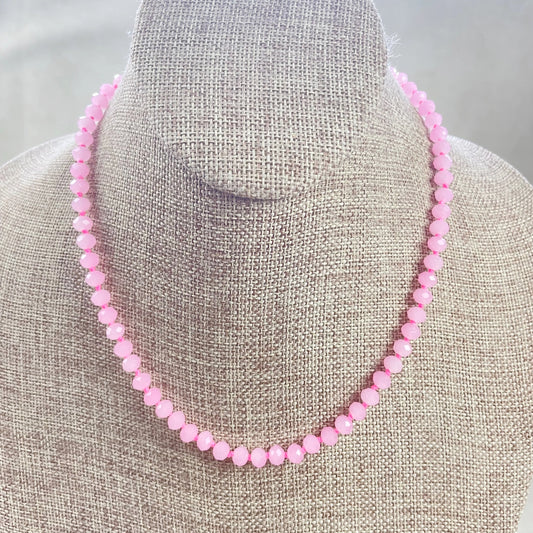 Barb Neon Crystal Necklace