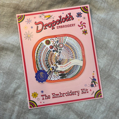 Pie Chart Embroidery Sampler Kit