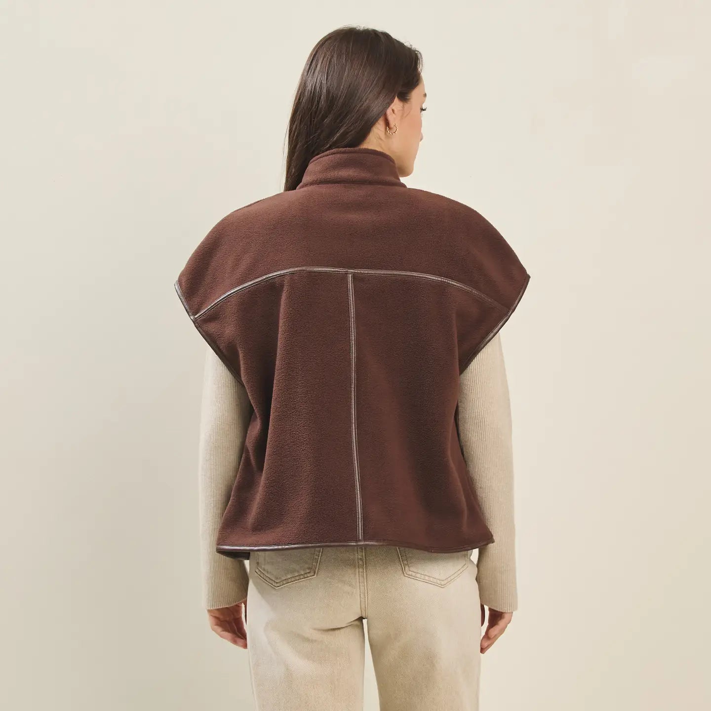Vegan Leather Vest