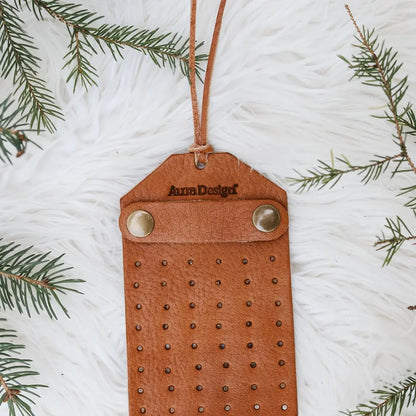 Leather Earring Jewelry Holder