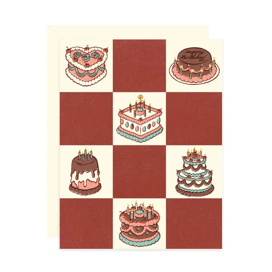 Birthday Cakes Card