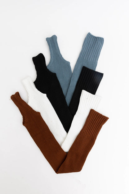 Ribbed Knit Legwarmers