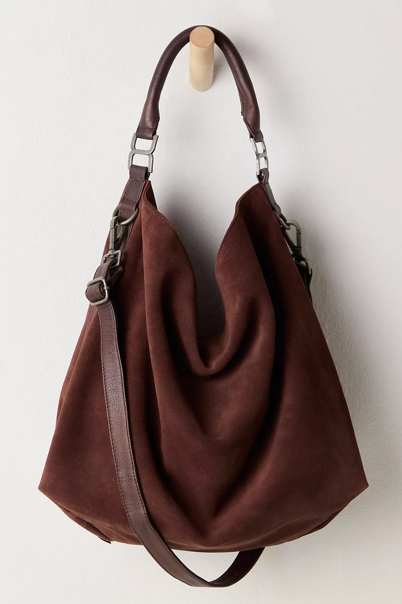Suzie Suede Slouch Tote