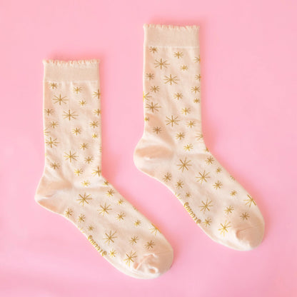 Star Crew Socks