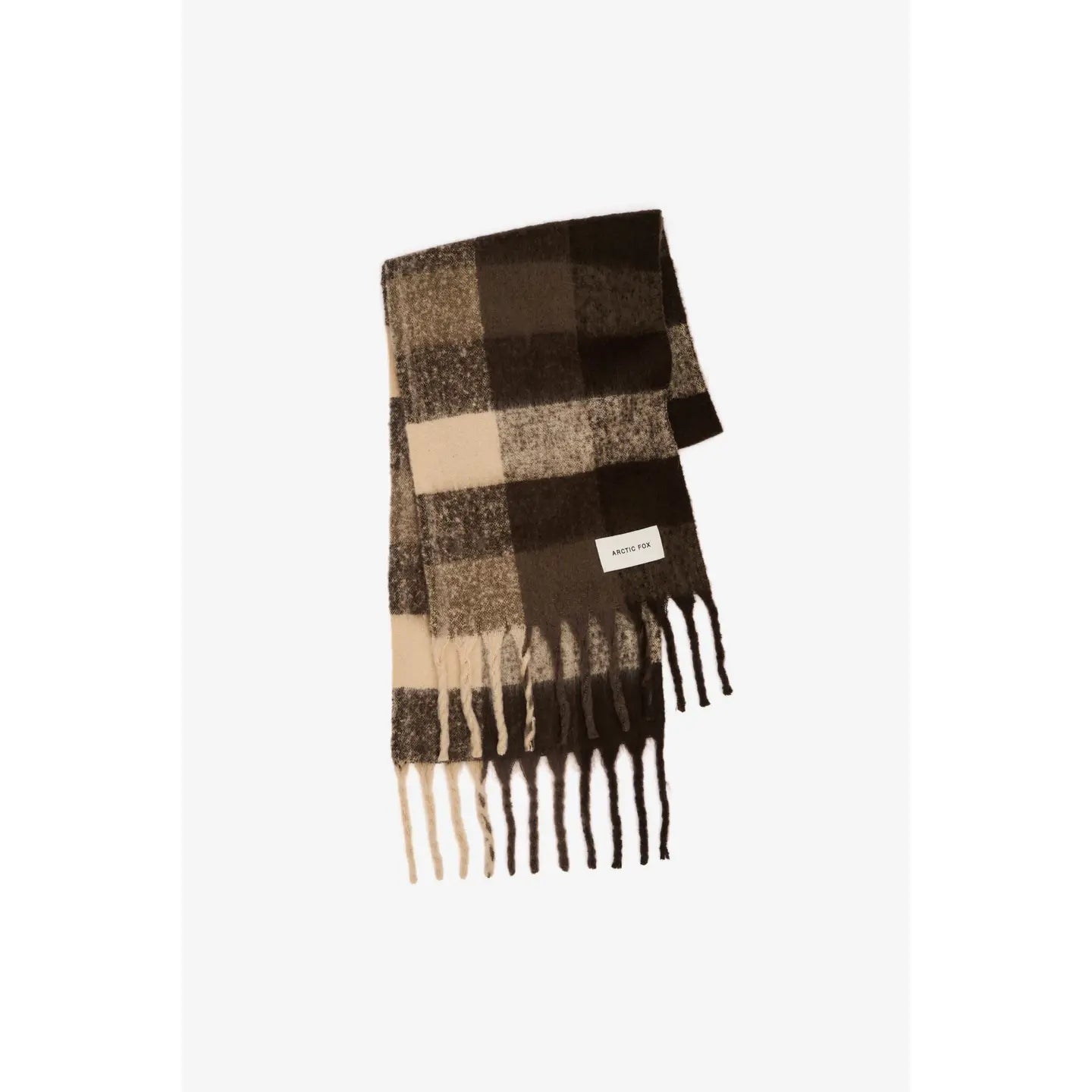 The Reykjavik Scarf - Brown Check