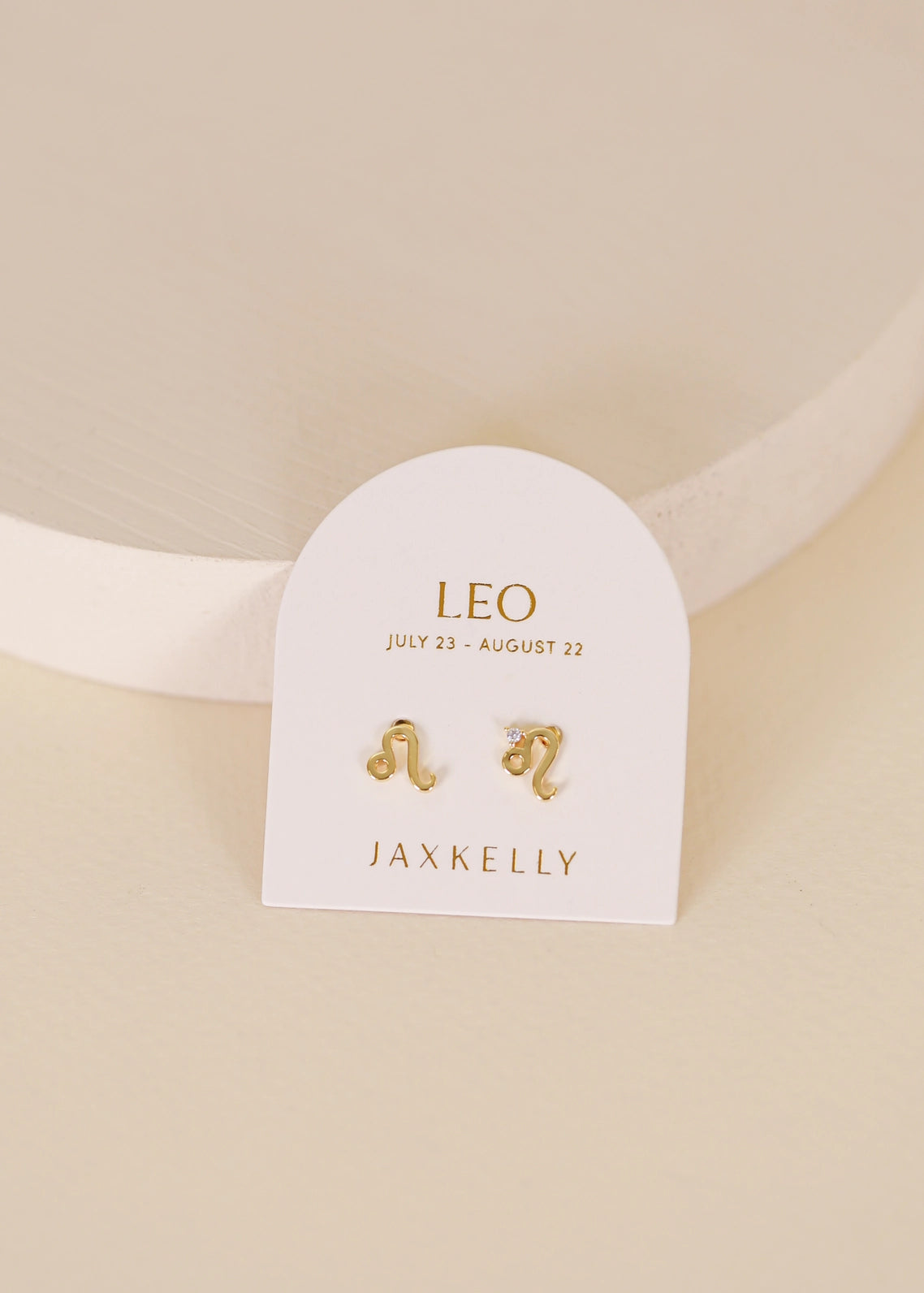 Zodiac Gold Earrings