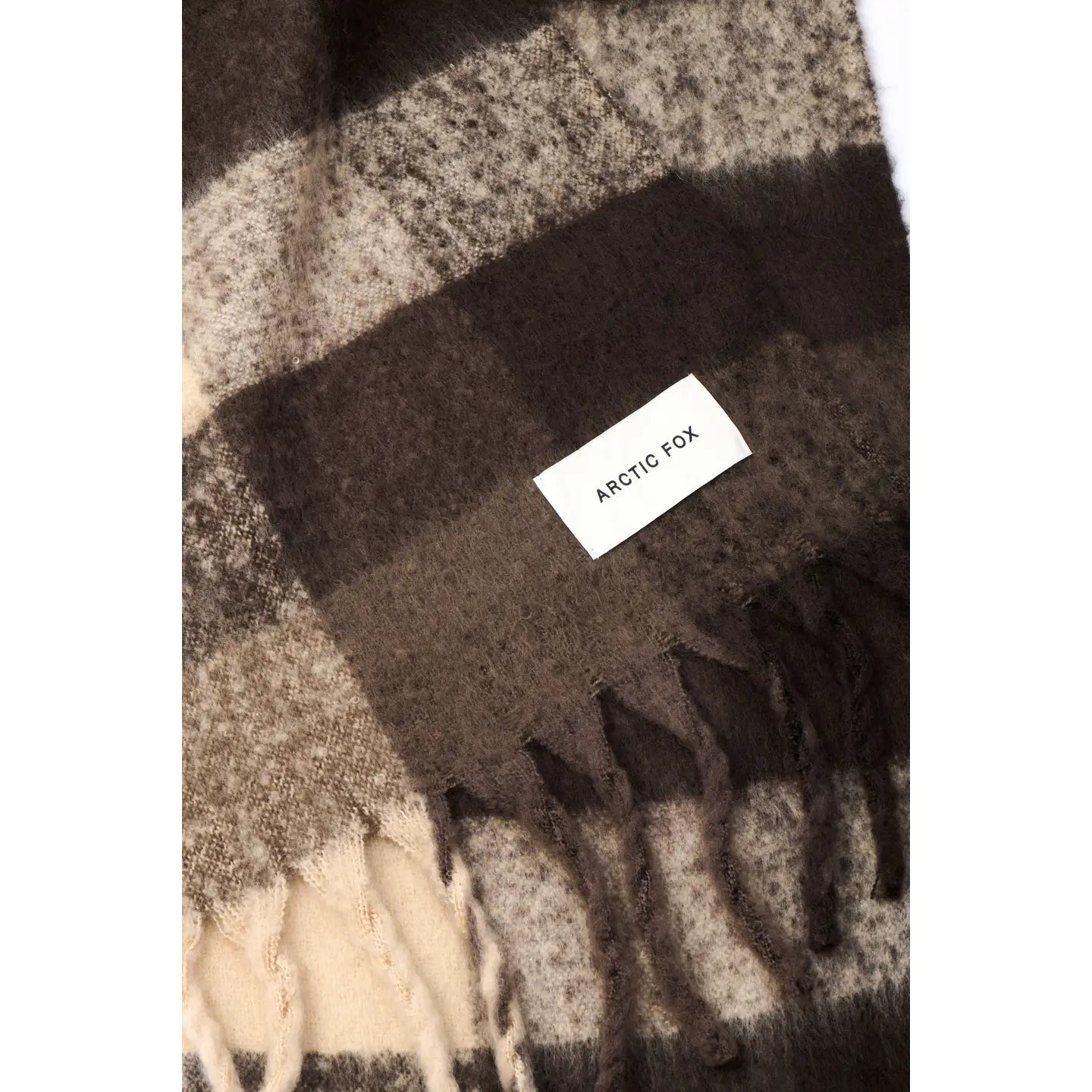 The Reykjavik Scarf - Brown Check