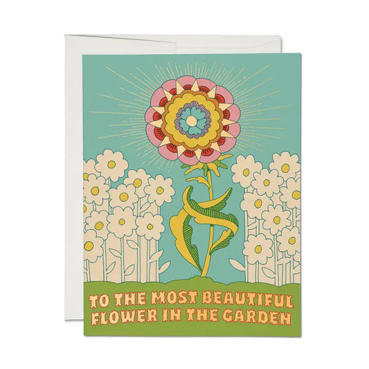 Beautiful Flower Greeting Card