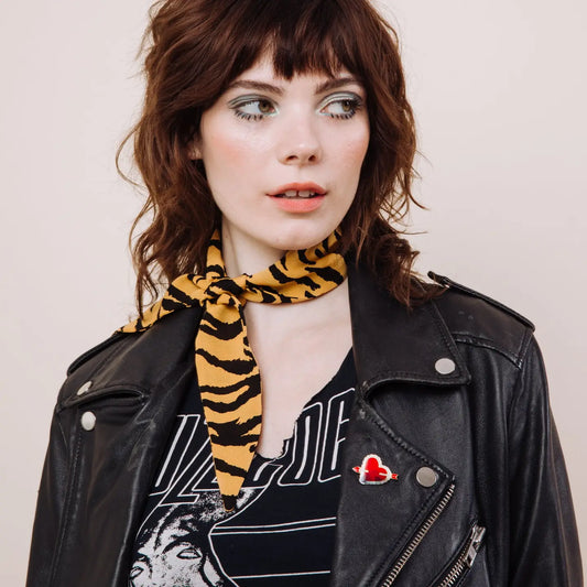 Cat Scratch Fever Scarf Tie