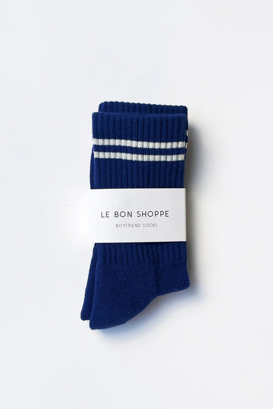 Boyfriend Sock - Navy