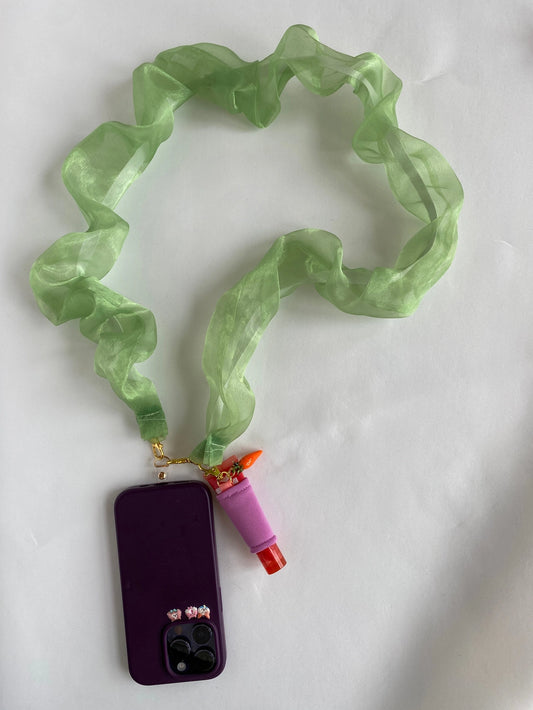 The Phone Strap / Green Apple