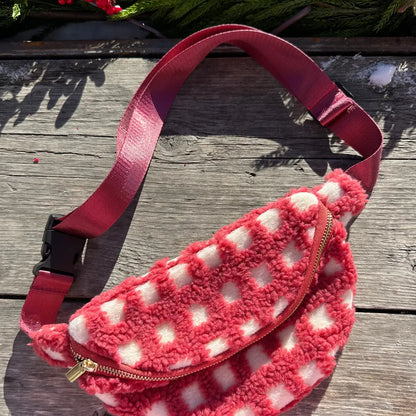 Belt Bag in Red