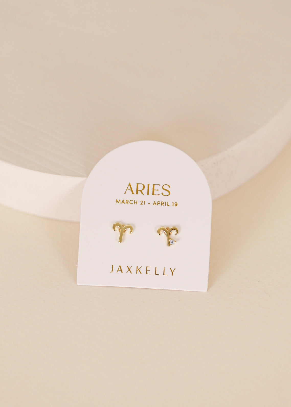 Zodiac Gold Earrings