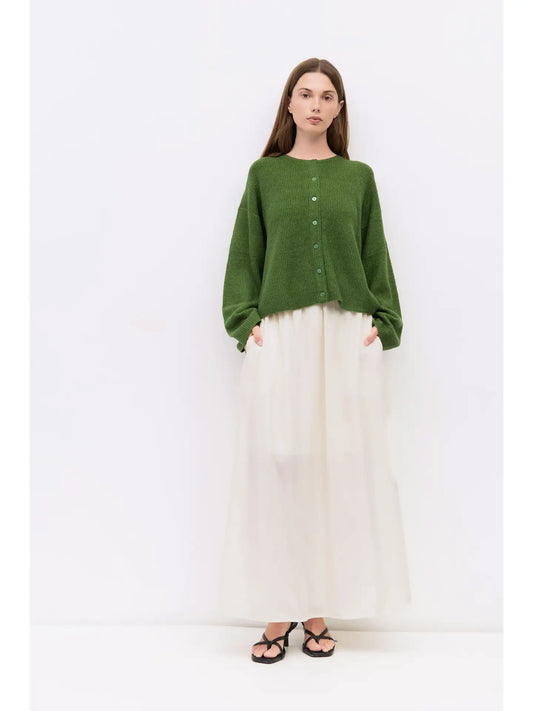 The Anabel Cardigan - Green